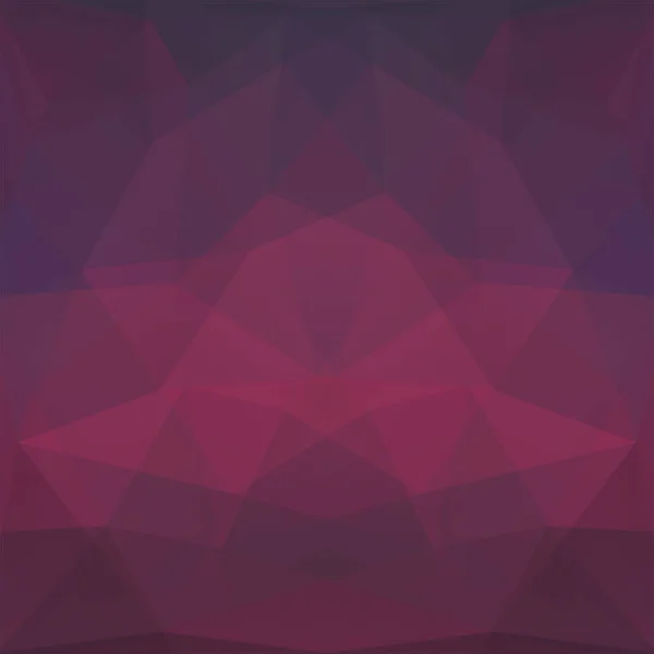 Tło wykonane z fioletowych trójkątów. Kwadratowa kompozycja o geometrycznych kształtach. Eps 10 — Wektor stockowy