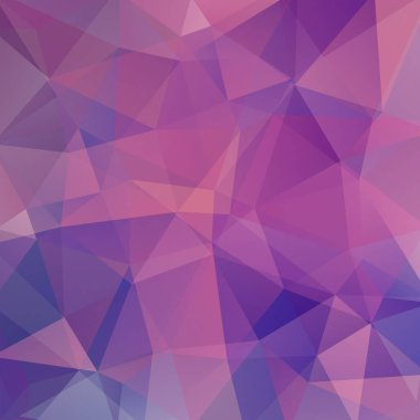 Soyut pembe mozaik arka plan. Üçgen geometrik arkaplan. Tasarım elemanları. Vektör illüstrasyonu
