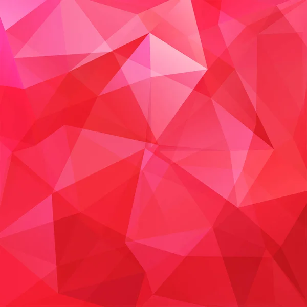 Fondo vectorial poligonal abstracto. Ilustración vectorial geométrica roja. plantilla de diseño creativo . — Vector de stock
