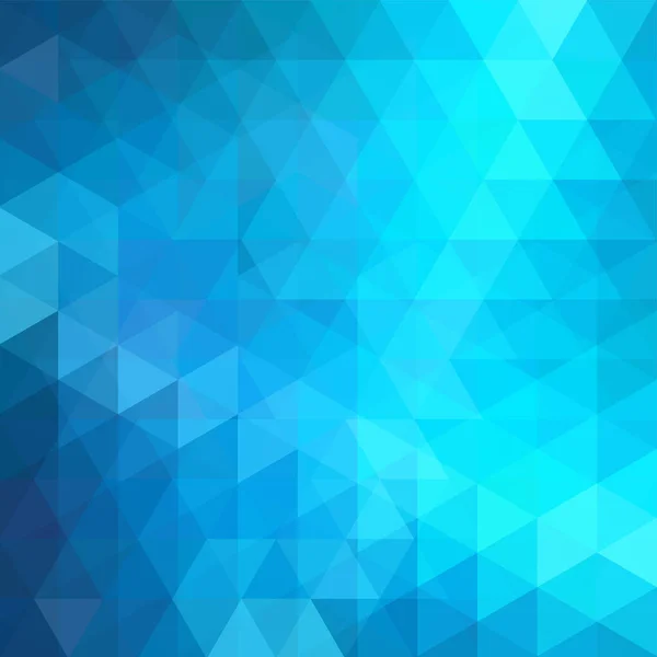 Fundo vetorial abstrato com triângulos. Ilustração vetorial geométrica azul. Modelo de design criativo . — Vetor de Stock