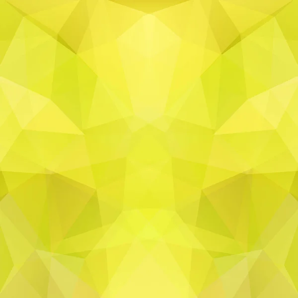 Abstraktní pozadí sestávající z trojúhelníků, zelená, žlutá. Geometrický design pro obchodní prezentace nebo webové šablony banner leták. Vektorové ilustrace — Stockový vektor