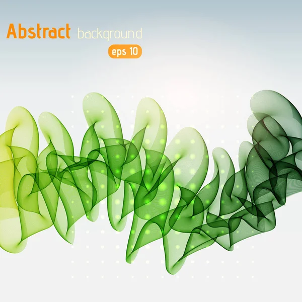 Abstract green template vector background. Vector illustration. — Stock Vector