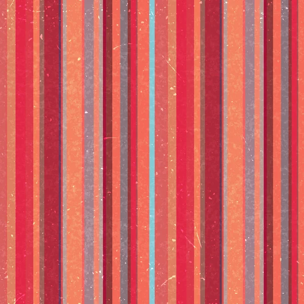 Modèle de rayures verticales, fond de texture sans couture. Idéal pour l'impression sur tissu et papier ou décoration. Couleurs rouge, orange . — Image vectorielle