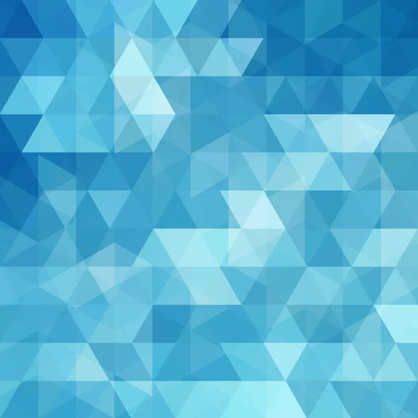 Fondo de vector abstracto con triángulos. Ilustración vectorial geométrica azul. plantilla de diseño creativo . — Archivo Imágenes Vectoriales