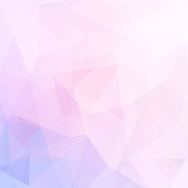 Fundo vetor poligonal abstrato. Pastel rosa ilustração vetor geométrico. Modelo de design criativo. — Vetor de Stock