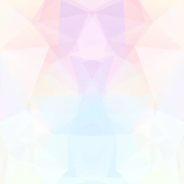 Polygonal vector bakgrund. Kan användas i omslagsdesign, bokdesign, webbplats bakgrund. Vektorillustration. Pastell rosa, blå, gula färger. — Stock vektor