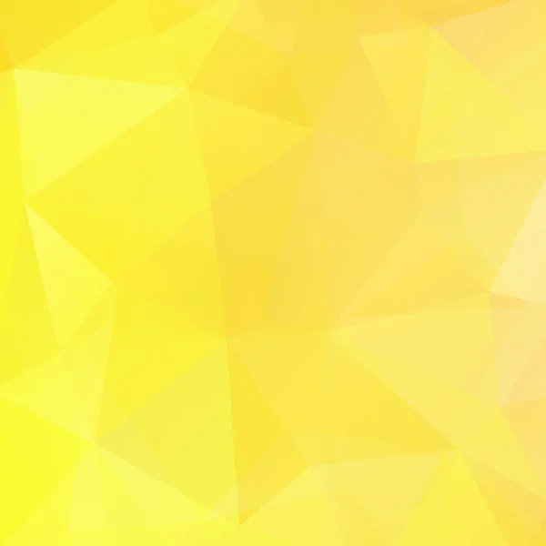 幾何学的形状の背景。黄色のモザイク模様。EPS 10.ベクターイラスト — ストックベクタ