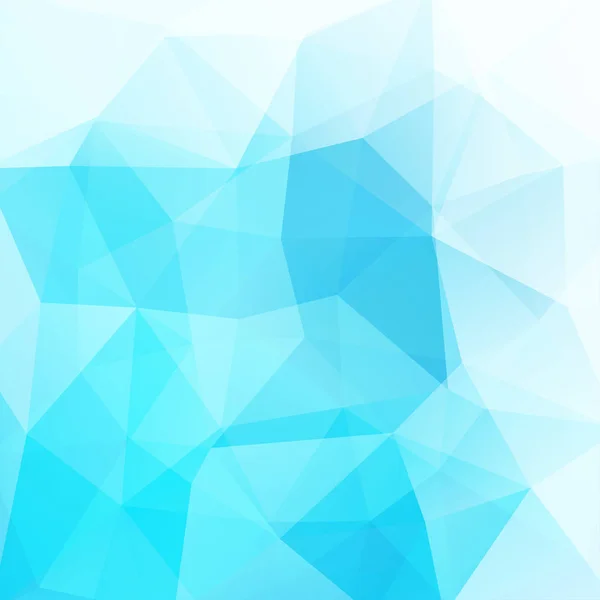 Abstract polygonal vector background. Blue geometric vector illustration. Creative design template. — Stock Vector