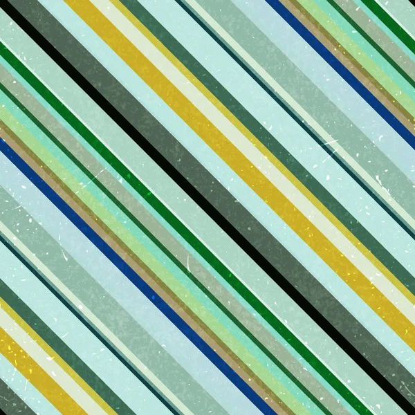 Fondo abstracto sin costuras con rayas verdes, azules, amarillas, ilustración vectorial — Archivo Imágenes Vectoriales