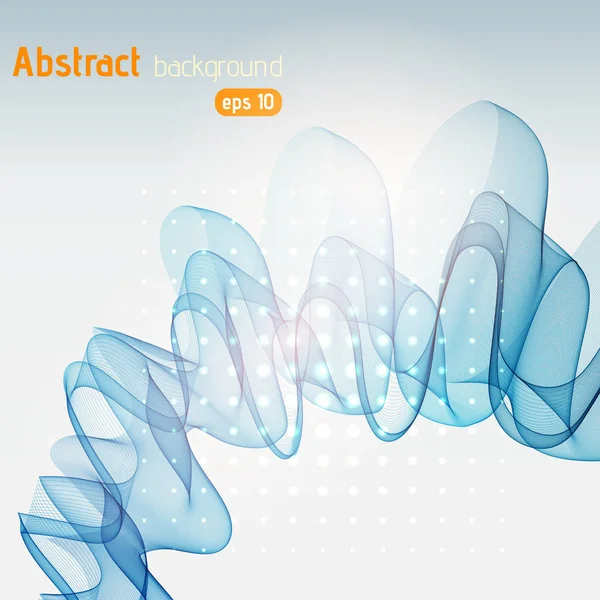 Abstract blue template vector background. Vector illustration. — Stock Vector