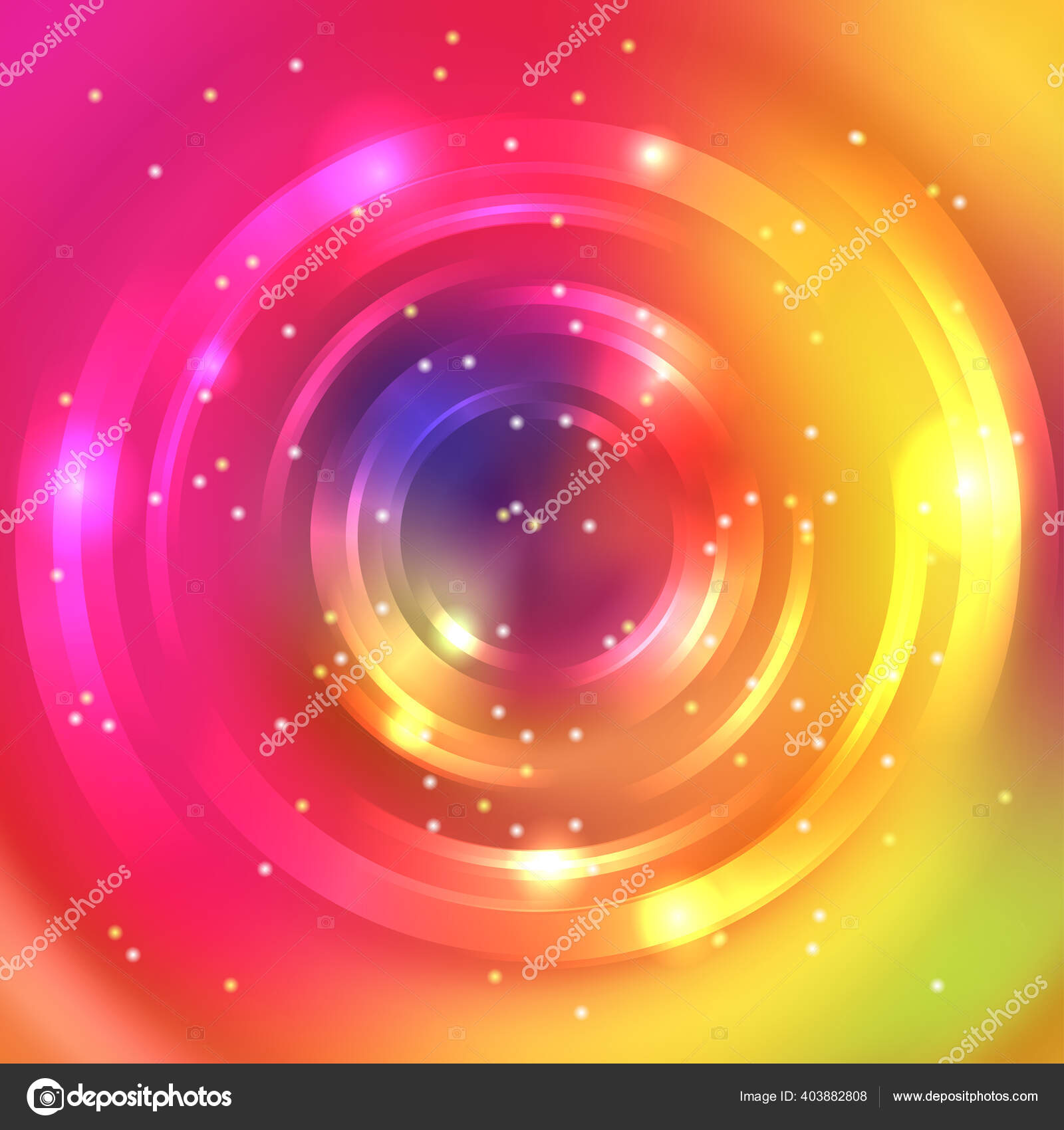 Abstrakter Hintergrund Mit Leuchtend Wirbelndem Hintergrund Vektor  Unendlicher Runder Tunnel Stock-Vektorbild von ©tashechka 403882808, image size:1600x1700