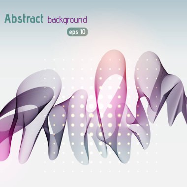 Soyut şablon vektör arkaplanı. Vektör çizimi. Pembe, gri renkler.