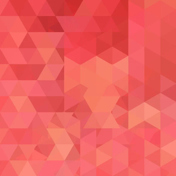 Fond Vectoriel Abstrait Avec Des Triangles Roses Orange Illustration Vectorielle — Image vectorielle