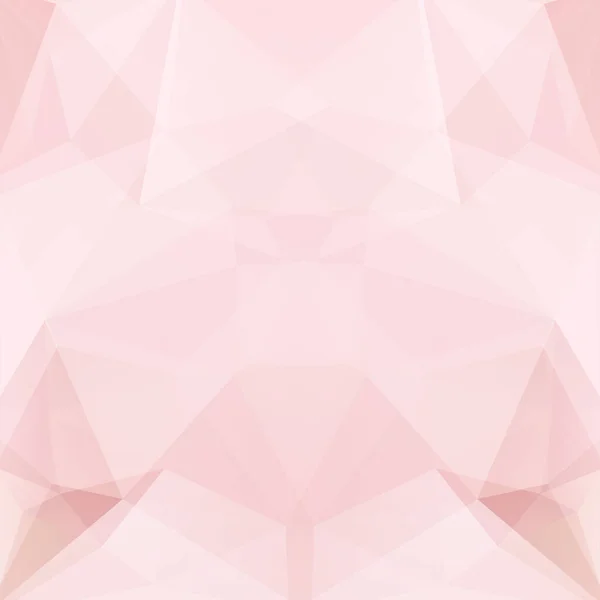 Fond Vectoriel Polygonal Abstrait Illustration Vectorielle Géométrique Rose Pastel Modèle — Image vectorielle