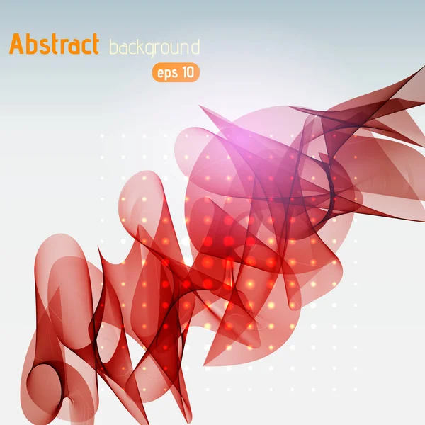 Abstract Red Template Vector Background Vector Illustration — Stock Vector