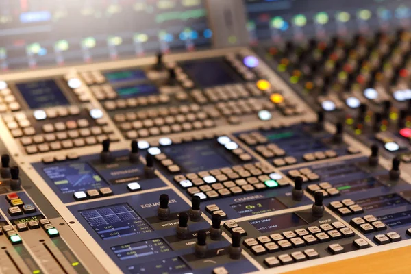 Control Surface Modern Audio Production Console — Stock Photo, Image