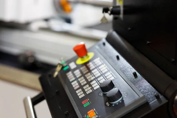 Panel de control de máquina CNC —  Fotos de Stock