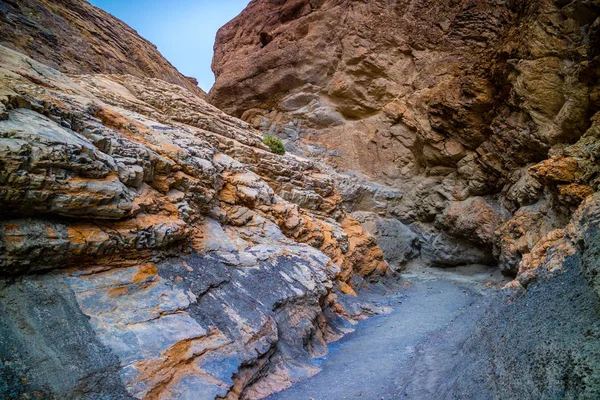 Golden Canyon Trail Death Valley National Park — Stock Photo, Image