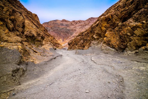 Złoty Kanion Szlak Parku Narodowym Dolina Śmierci — Zdjęcie stockowe