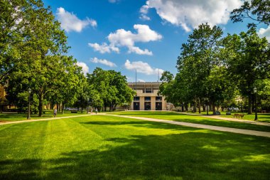 İç gerekçesiyle park ve Bahçe Notre Dame, Illinois