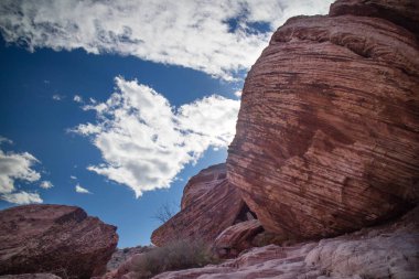 Red Rock Canyon Ulusal Koruma alanı, Nevada alaca kırmızı kayalar