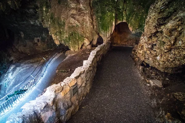Wejście Jaskini Park Narodowy Carlsbad Cavern Nowy Meksyk — Zdjęcie stockowe
