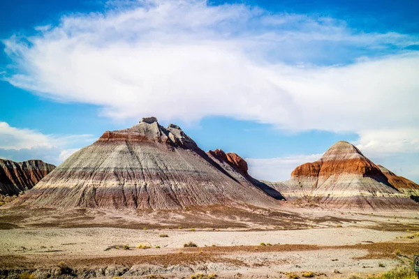 Teepees Petrified Forest National Park — стоковое фото