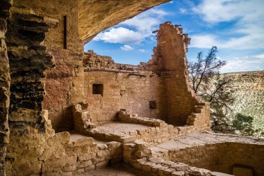 Mesa Verde Milli Parkı, Colorado balkon evde