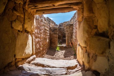 Mesa Verde Milli Parkı, Colorado'da bir uzakta View House