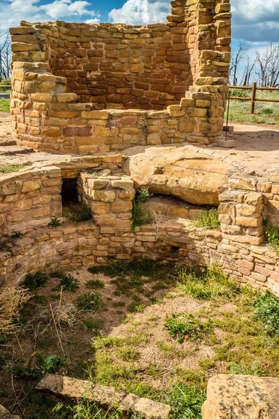 Cedar Tree House Parque Nacional Mesa Verde Colorado — Foto de Stock