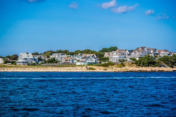 Cape Cod Martha'nın üzüm bağı, Massachusetts adanın bakan görünümü