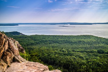 Arı kovanı Cliff iz Acadia Milli Parkı, Maine