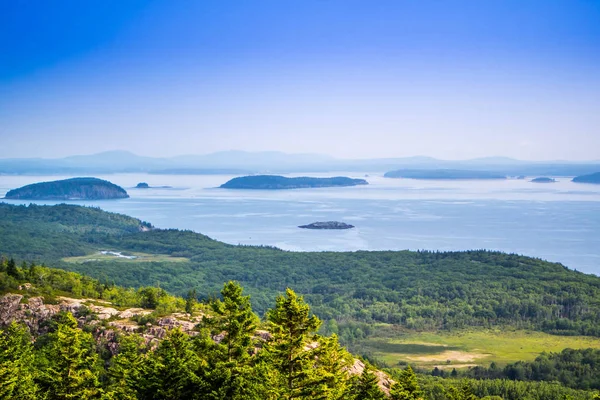 Alveare Cliff Trail Nel Parco Nazionale Dell Acadia Maine — Foto Stock