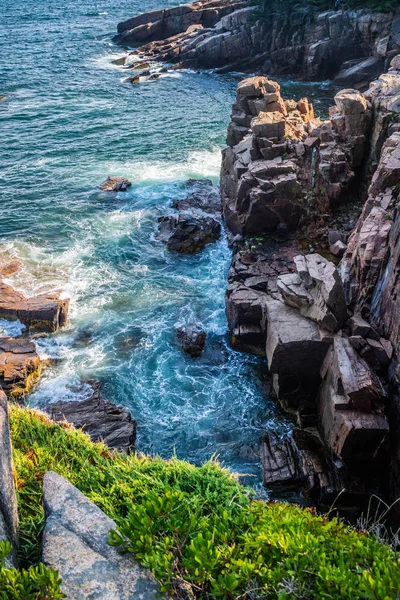 Acadia Milli Parkı Maine Thunder Delik — Stok fotoğraf