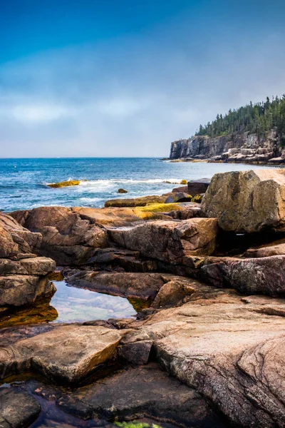 Thunder Otvor Národním Parku Acadia Maine — Stock fotografie