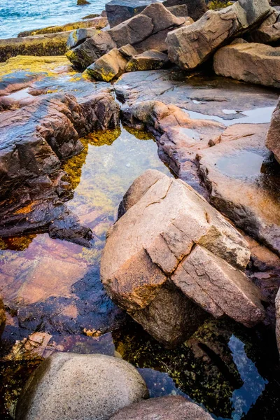 Грозовая Дыра Национальном Парке Акадия Мэн — стоковое фото