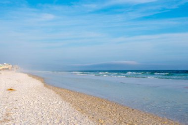 Destin, Florida sahile bakan görünümünü