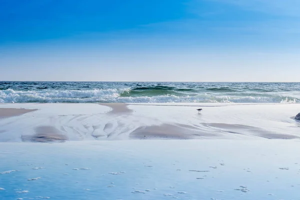Вид на берег в Дестине, Флорида — стоковое фото
