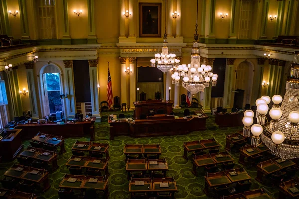 Het centrum van de administratie in Sacramento State Capital, Californië — Stockfoto