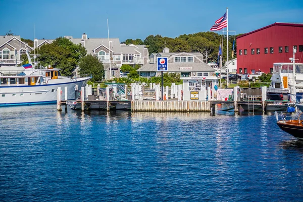 Een station van zeilboten in Cape Cod, Massachusetts — Stockfoto