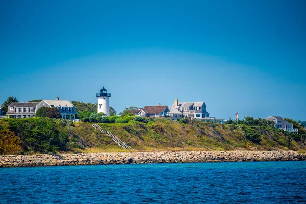 The overlooking view of the town's island in Cape Cod, Massachusetts — Stock Photo, Image