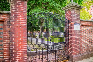 Pennsylvania, Philadelphia önemli bir erken Amerikan dinlenme yeri mezarlığı