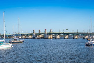 St Augustine, Florida'da müstahkem bir askeri üs kalesi
