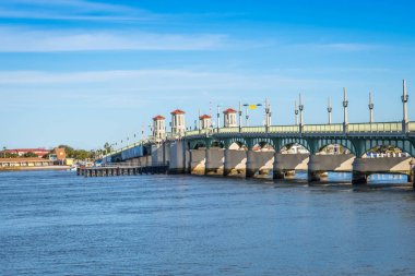 St Augustine, Florida'da müstahkem bir askeri üs kalesi