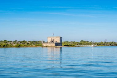 St Augustine, Florida'da müstahkem bir askeri üs kalesi