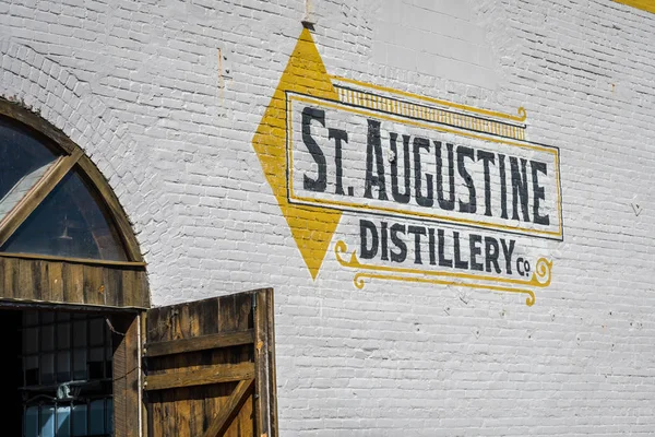 St Augustine, Florida'ya giden bir giriş yolu