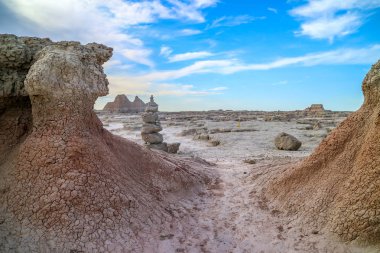 Badlands Ulusal Parkı'nda Istifleme Taşları, Güney Dakota