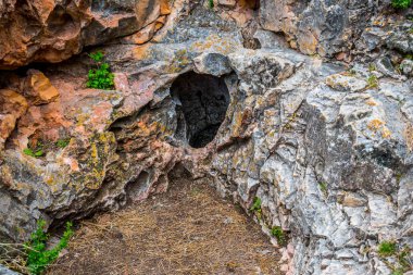 Güney Dakota,Rüzgar Mağarası Milli Parkı'nda kayaların jeolojik oluşumu