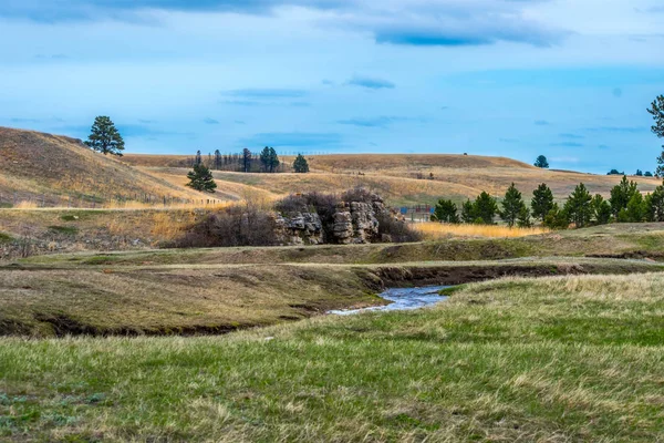 サウスダコタ州ウィンドケーブ国立公園の自然を見渡す美しい景色 — ストック写真