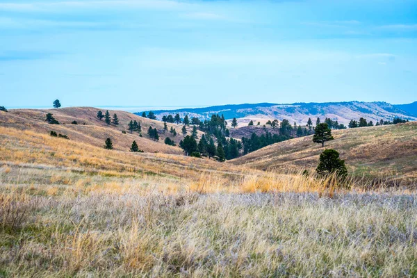 Ein schöner Blick auf die Natur im Windhöhlen-Nationalpark, South Dakota — Stockfoto